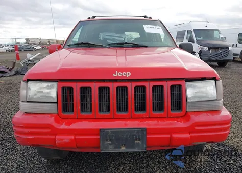 1996 Jeep Grand Cherokee Limited from USA, damaged, VIN 1J4GZ78Y7TC252610